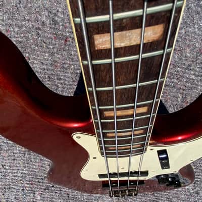 Fender Jazz Bass 1968 - Candy Apple Red - Custom Color - CAR image 3