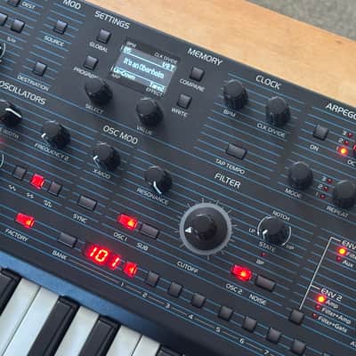 Oberheim TEO-5 44-Key 5-Voice Synthesizer 2024 - Present - Black image 3