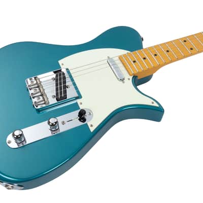 Vola Guitars Vasti MC Ocean Turquoise Metallic image 5