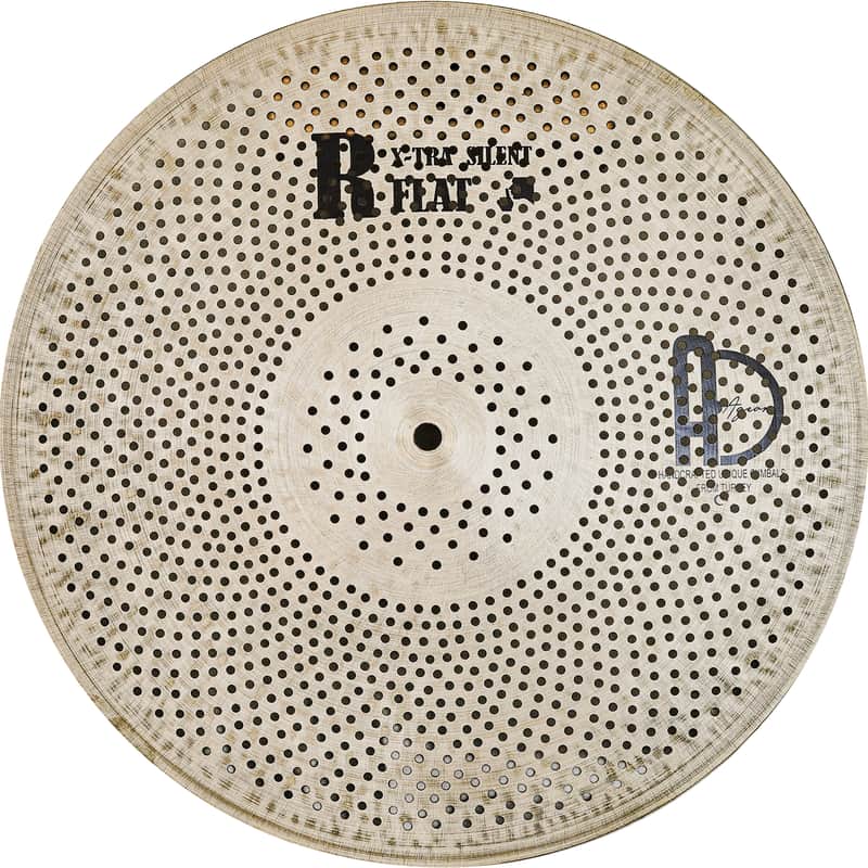 Agean Cymbals X-tra Silent Flat R-Series Low Volume 17" Crash image 1