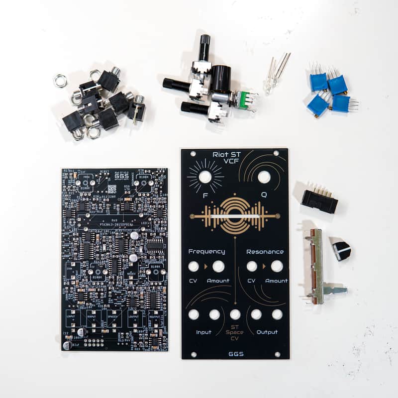 Riot ST VCF | Stereo Eurorack Filter | Full DIY Kit image 1