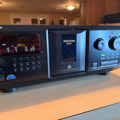 Sony Mega Storage 300 Disc CD Changer/Player CDP-CX355 + Remote - New Belts! image 3