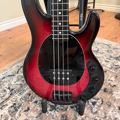 Ernie Ball Music Man StingRay Special 4 H with Ebony Fretboard 2018 - Present - Raspberry Burst image 5