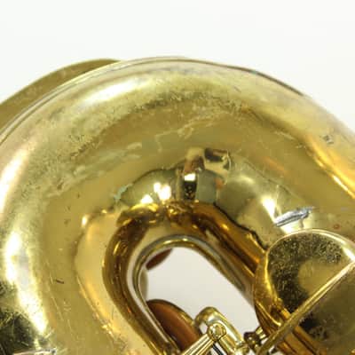 Conn 12M Baritone Saxophone with Rolled Tone Holes GREAT HORN image 6