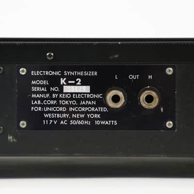 1977 Univox / Korg Mini-Korg K-2 700S Vintage Analog Synthesizer Keyboard - Nice Original Example! Bild 12