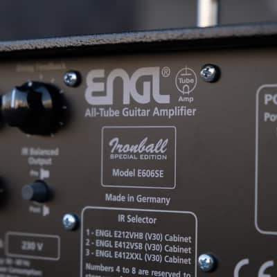 ENGL Ironball Special Edition E606SE - Black image 6