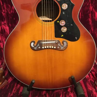 Ibanez CONCORD 698 JUMBO 1974 2 Tone Sunburst image 3