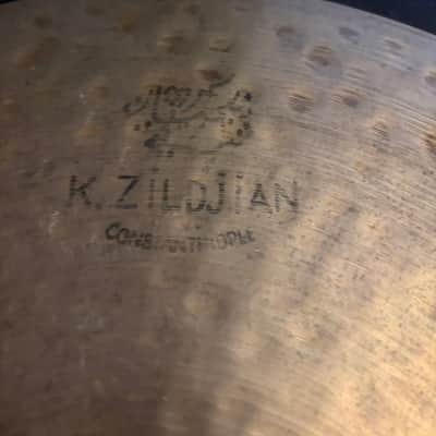 Zildjian 20" K Constantinople Medium Thin Low (2070g) Ride Cymbal- 2006 image 2