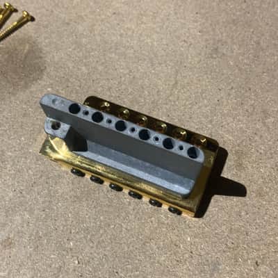 Gold Fender Stratocaster Bridge image 2