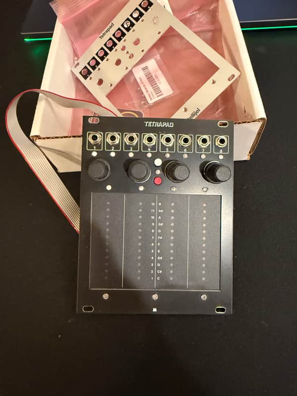 Intellijel Tetrapad Performance Touchpad Eurorack Synth Module 2017 - Present - White image 1