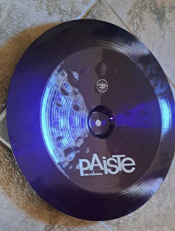 Paiste 14" Color Sound 900 Series China Cymbal 2017 - Present - Purple image 1