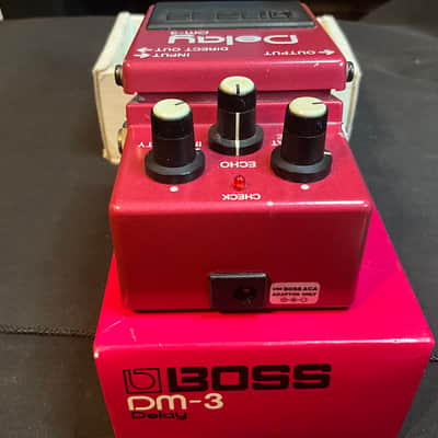 Boss DM-3 Delay (Green Label) 1984 - 1986 - Red image 4