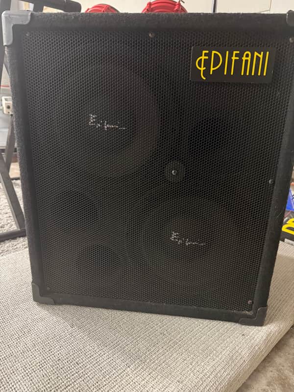 Epifani T210 Bass Cabinet 2x10" Ultra-Light 400w Guitar Speakers+Tweeter USA image 1