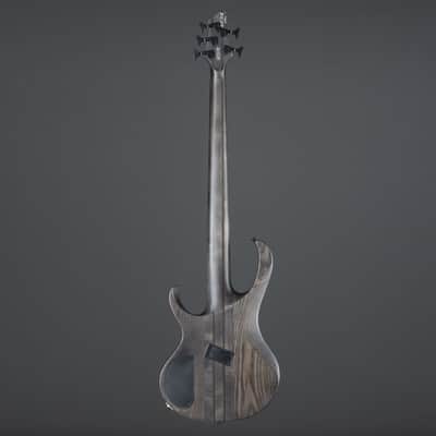 Ibanez Bass Workshop BTB805MS-TGF Transparent Gray Flat - 5-String Electric Bass image 3