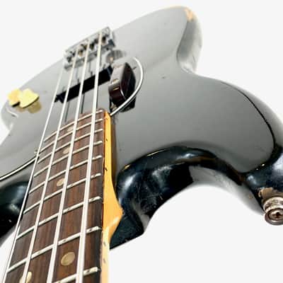 Fender Musicmaster Bass 1978 Black image 14