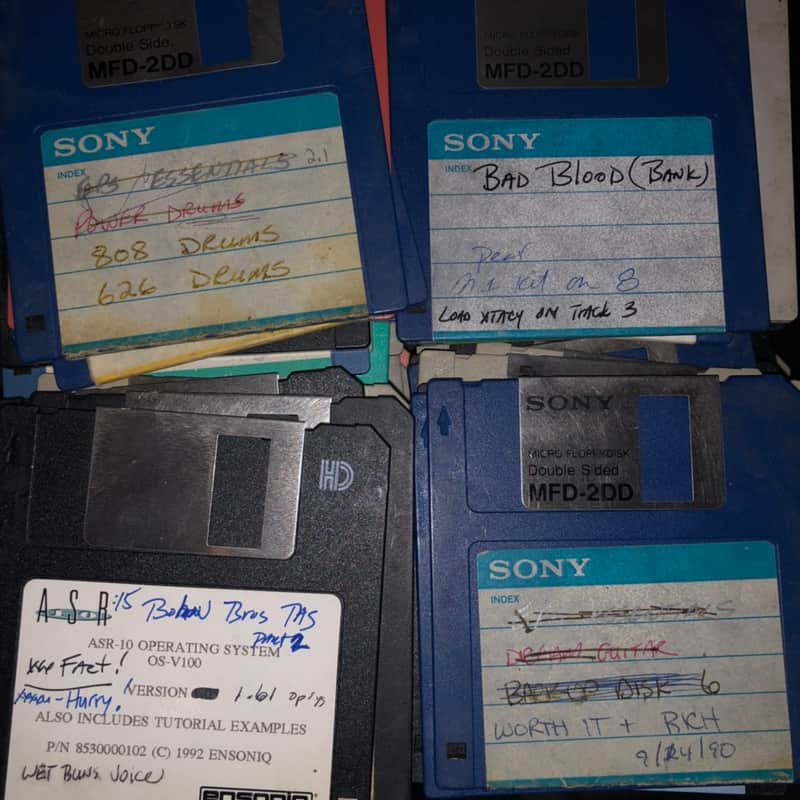 HUGE Ensoniq sample floppy disk collection for Eps 16+, ASR10, asr-x, ts10/ts12 library image 1