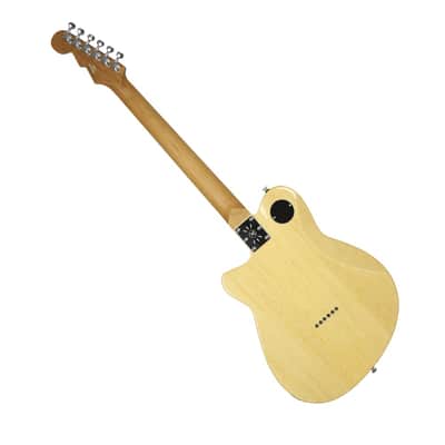 Reverend Trickshot Electric Guitar - Natural image 4
