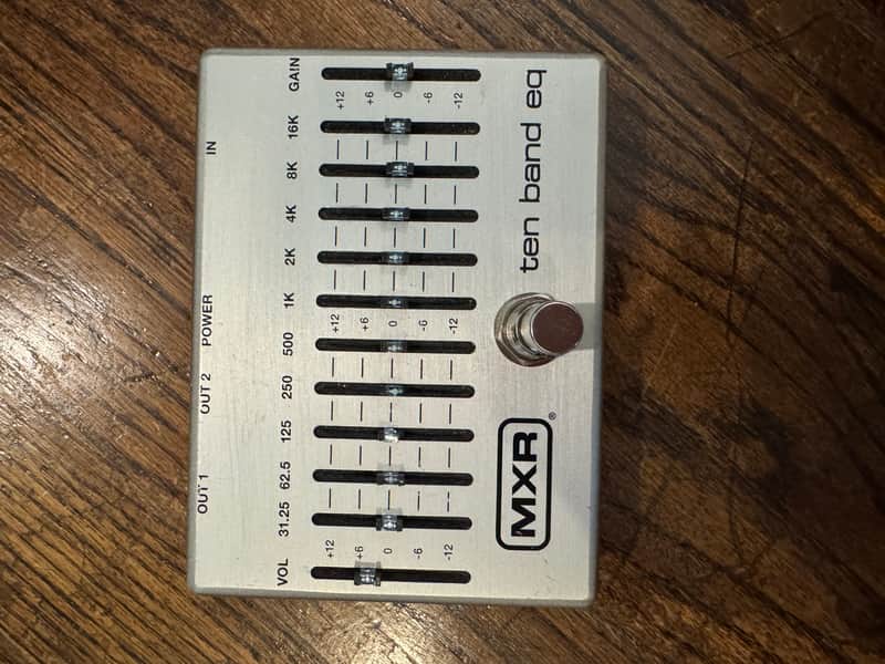 MXR M108S Ten Band EQ 2016 - Present - Silver image 1