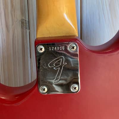 Fender Musicmaster II with Rosewood Fretboard 1964 - 1969 - Dakota Red image 14
