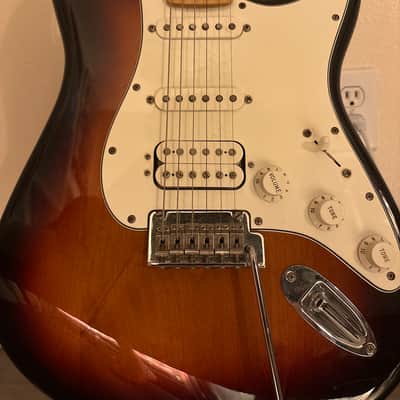 Fender Standard HSS Stratocaster with Maple Fretboard 2006 - 2017 - Brown Sunburst image 2