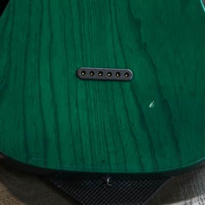 1993 G&L ASAT Classic USA Electric Guitar Trans Green + OHSC image 15