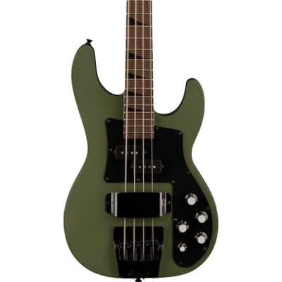 Jackson X SERIES CONCERT™ BASS CBXDX IV, LAUREL FINGERBOARD - MATTE ARMY DRAB image 1