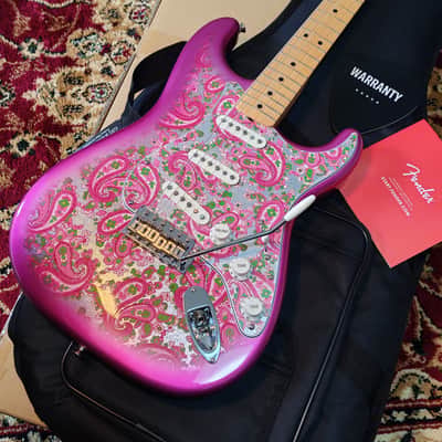 *NEW IN BOX* 2025 Fender Japan Limited Edition Stratocaster Pink Paisley - MIJ JD25 image 2