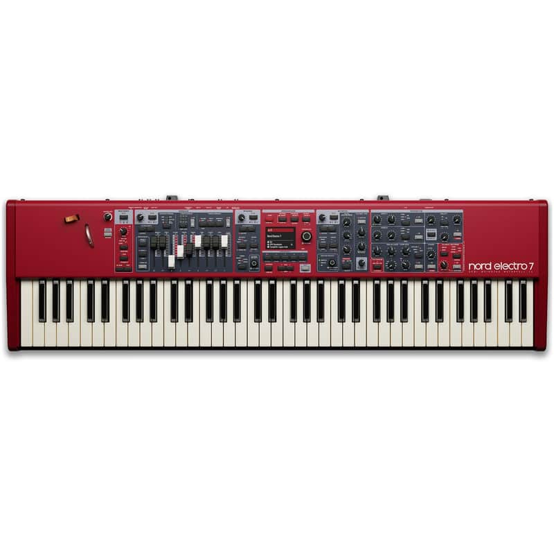 Nord Electro 7 73 Semi-Weighted Waterfall Keys image 1