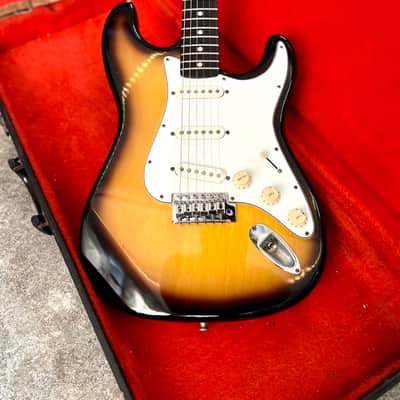 Heart Man Strat 1970’s  - Sunburst original vintage MIJ Japan Matsumoku image 3