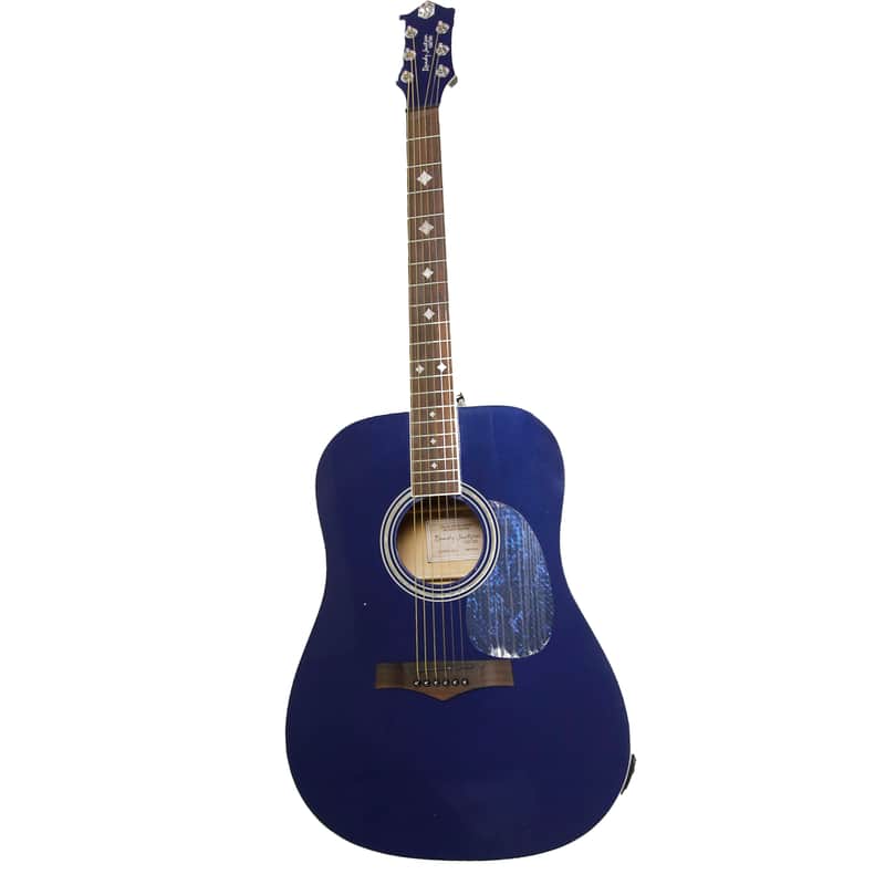 Randy Jackson Studio Series Limited Edition Acoustic Electric Guitar & Case Randy Blue image 1