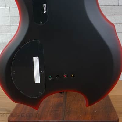 ESP LTD FL-4 Fred Leclercq Signature - Black Red Burst Satin image 11