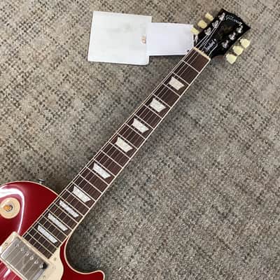 Gibson Les Paul Standard '50s Plain Top 2023 - Present in Sparkling Burgundy image 3