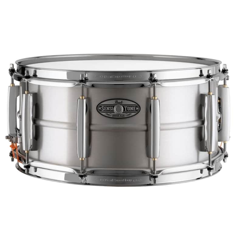 Pearl Sensitone Heritage Alloy Snare Drum 14x6.5 Aluminum image 1