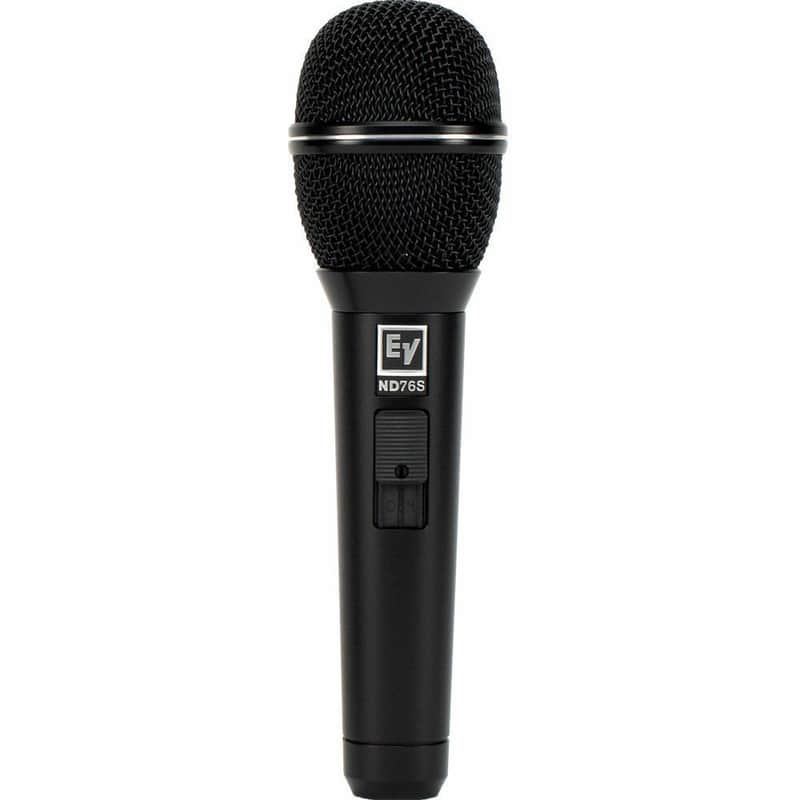 Electro-Voice ND76S Dynamic Cardioid Vocal Microphone with Mute / Unmute Switch image 1