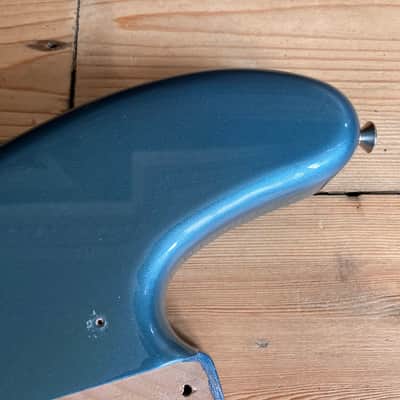 Fender Player Jazz Bass Guitar Body 2019 Mexico Mexican MIM Lake Placid Blue Alder image 8