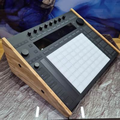 Ableton Push 3 Stand – Solid Oak Wood Synth Stand – 25° Angled Desktop Stand – Handmade Studio Gear Accessory image 2