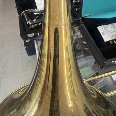 Holton TR603 Student Tenor Trombone 1990s - Brass image 4