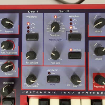 Clavia Nord Lead Virtual Analog Synthesizer Expanded 12-Voice *Fully Serviced* image 8