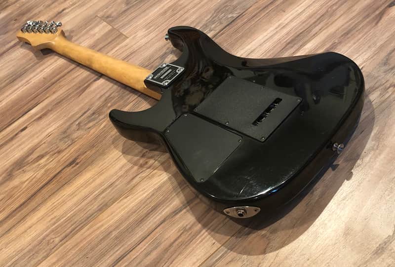 1990'S WASHBURN MERCURY MG-200 GROVER JACKSON HSS BLACK ELECTRIC