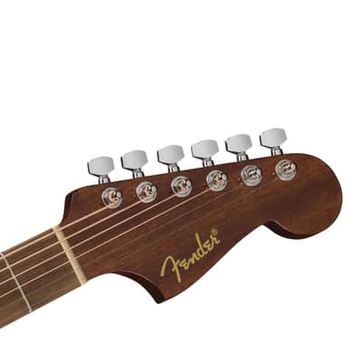 California Standard Redondo CE, Spruce Top, Ivory Pickguard, Fiesta Red image 2