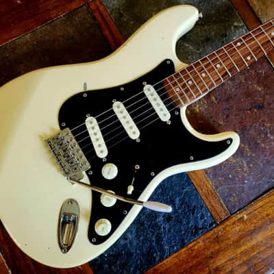 Fender Squier Series strat MIK  1992 - white Bild 1