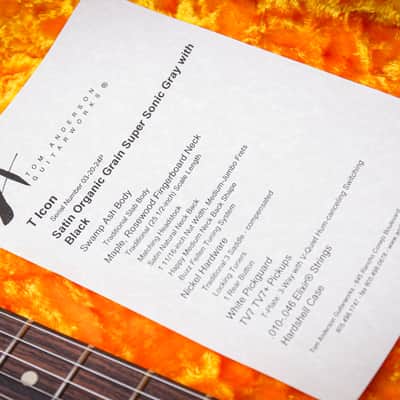 TOM ANDERSON USA Custom T Icon *Satin Organic "Sonic Gray" (2024) image 3