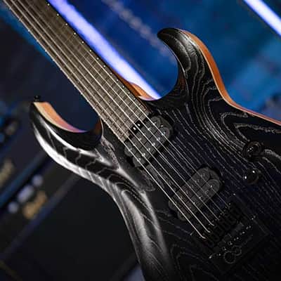 Cort KX700 OPBK | KX Series Evertune Double Cutaway Electric Guitar. Open Pore Black. New with Full Warranty! image 14