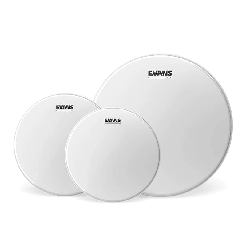 Evans Uv1 coated Pack and cymbal bag image 1