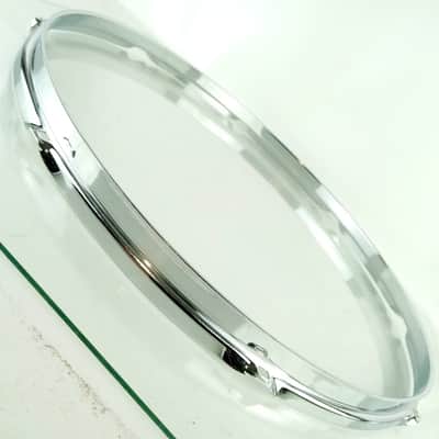 Ludwig 18"8Lug 1.6mm Floor Tom Drum Batter Rim/Hoop Triple Flange Vintage 60-70s image 4