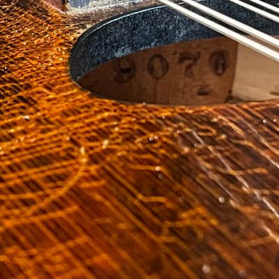 Vintage Gibson Style A-Jr. Mandolin | Figured Back | OHSC image 10