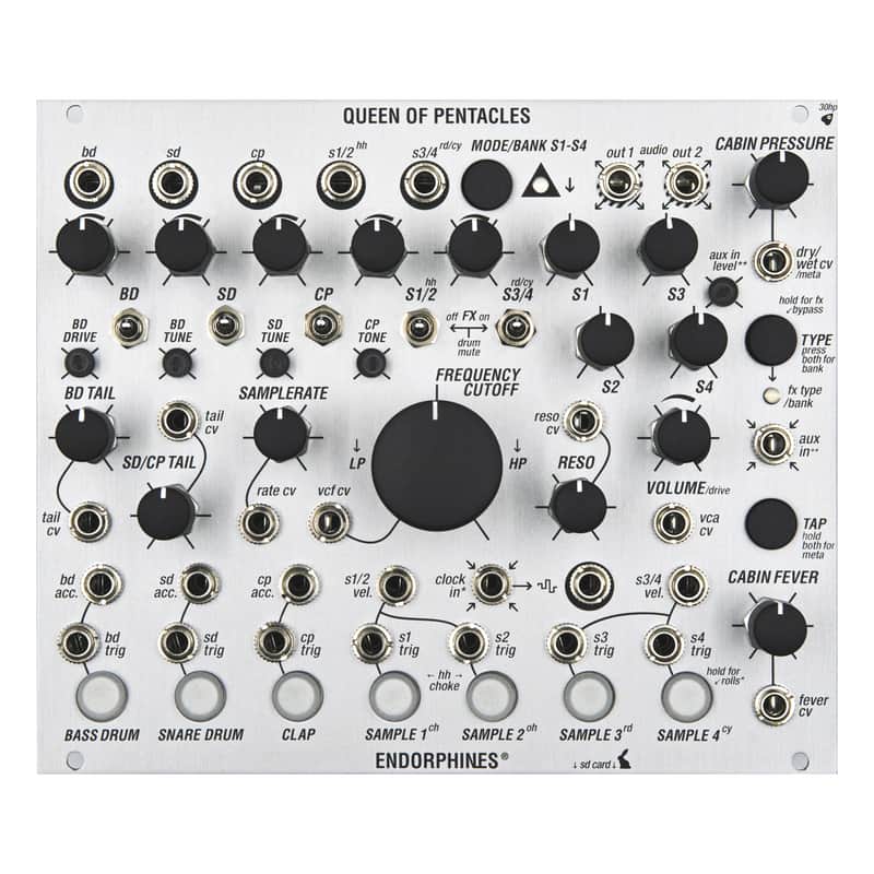 Endorphin.es Endorphin.es Queen of Pentacles Eurorack Drum Mod…