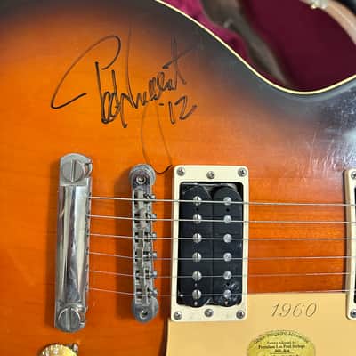 Gibson Les Paul Classic 1990 - 2008 - Honey Burst autographed by Ted nugent image 12