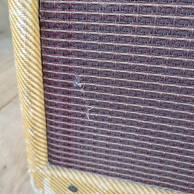 Fender Tweed Princeton 5F2 1956 Clean, 100% Original and it Works Great! - Tweed image 9