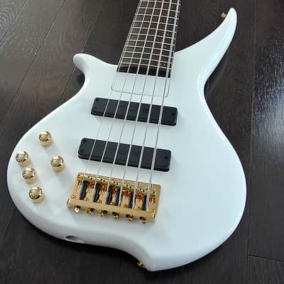 TUNE TWX61LH SW - Left Handed 6 String Bass. Snow White Finish - NEW - Authorized Dealer image 3